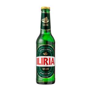 БИРА ILIRIA PREMIUM LAGER 5% БУТИЛКА 330 МЛ.